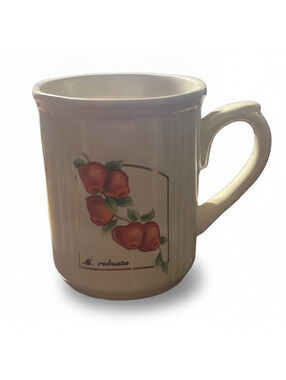 Vintage 1989 Elgin M. Robusta Ceramic Coffee Mug Made in Taiwan